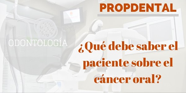 saber paciente sobre cancer oral