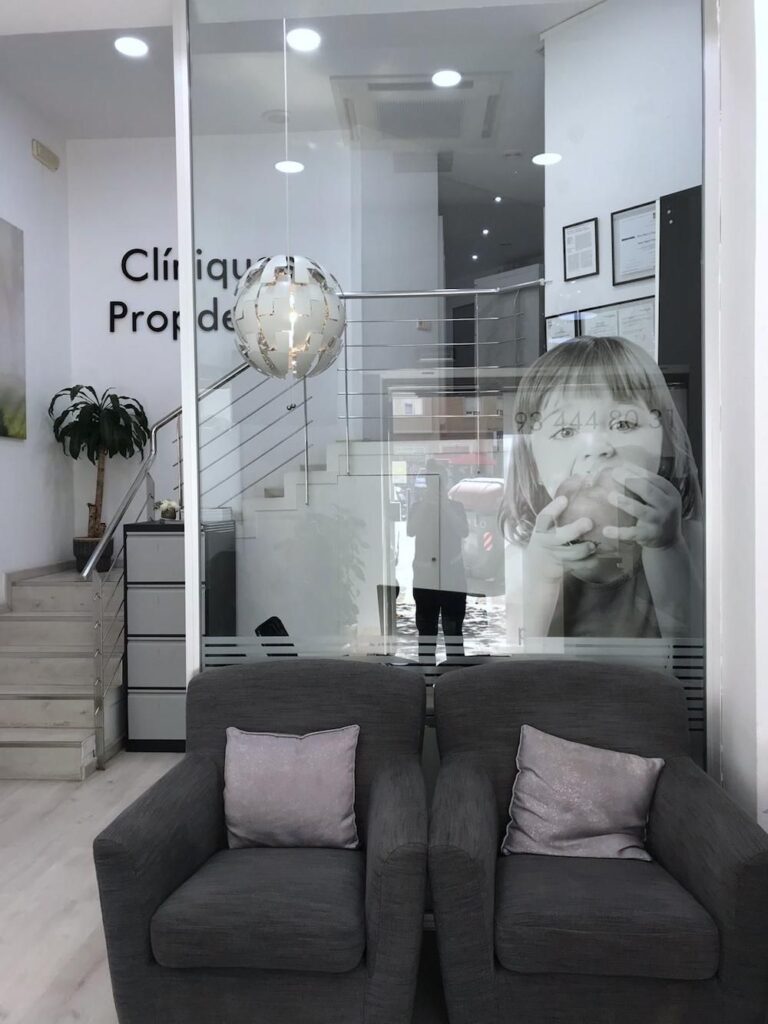 clínica dental eixample interior