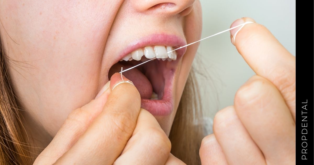 Pasos para un buen uso del hilo dental