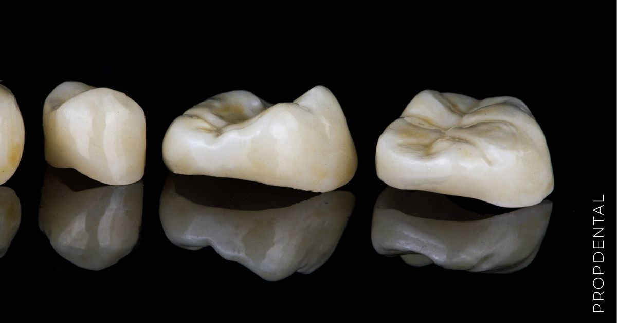 Restauración dental: Incrustación inlay de porcelana